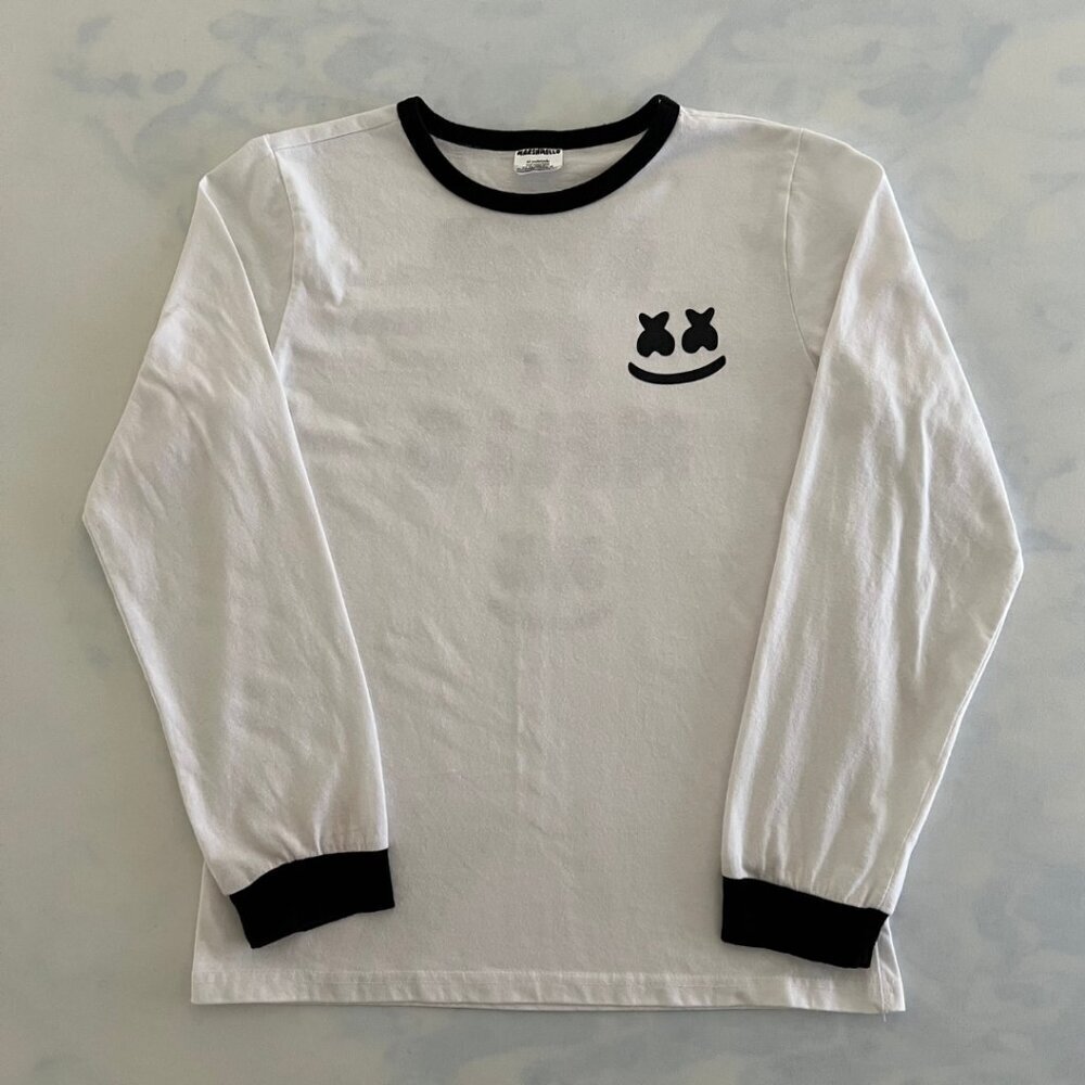 Marshmello 'Keep It Mello' Long Sleeve Raglan Tee